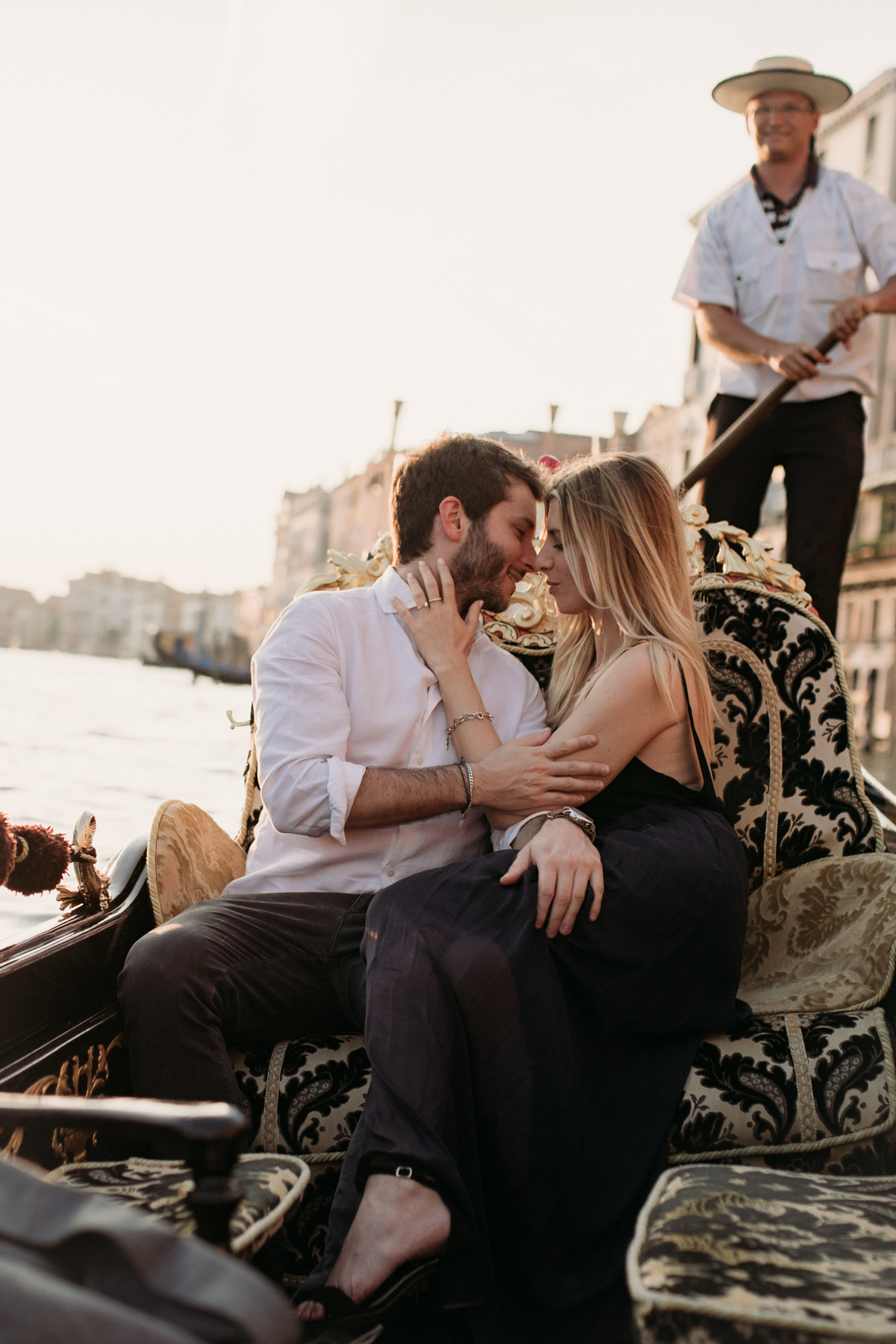 Romantic Engagement in Venice